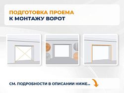 Секционные ворота 2500х2100 мм белые DoorHan rsd02