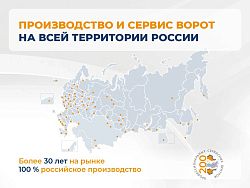 Секционные ворота 2500х2100 мм белые DoorHan rsd02