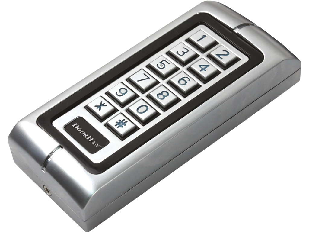 Антивандальная кодовая клавиатура Keycode со встроенным считывателем карт
